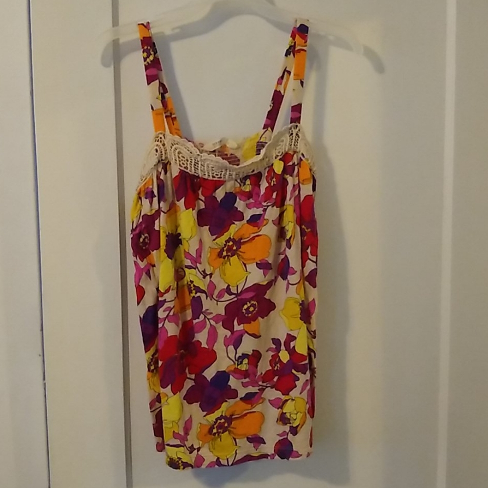 Old Navy floral tank